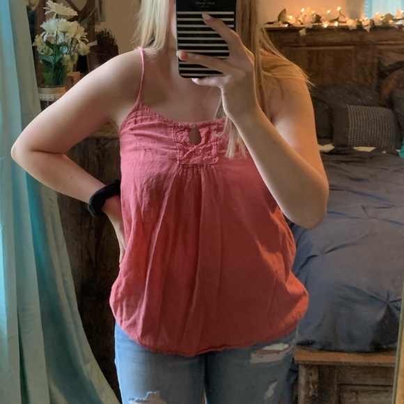 Tops - Rustic Pink Tank Top